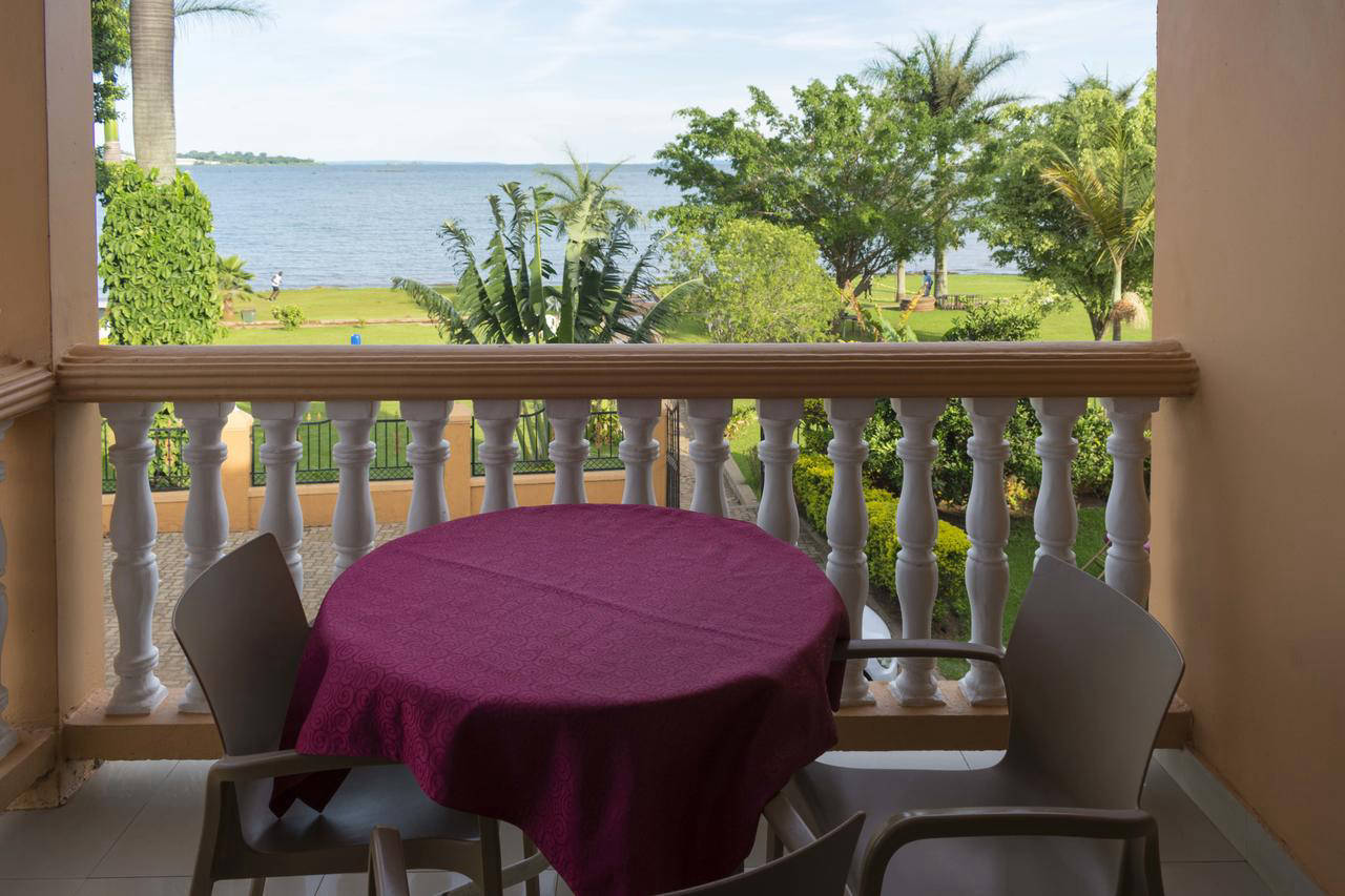Lake Victoria view from a Superior Room balcony